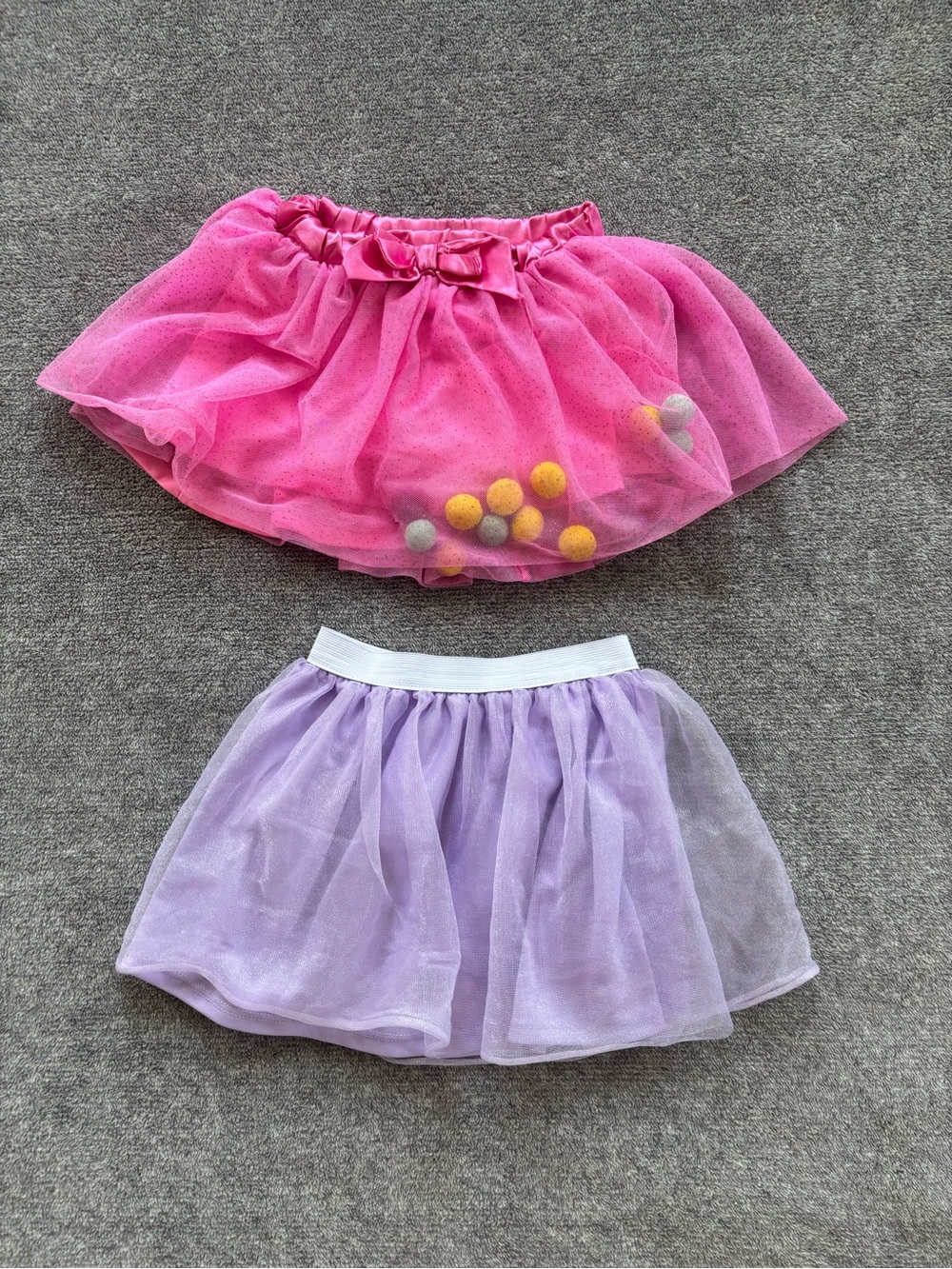 Pink and Lavender Tulle Skirt Set - Kids